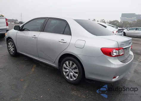 2013 Toyota Corolla Le из США, поврежденный, VIN 5YFBU4EE2DP221670